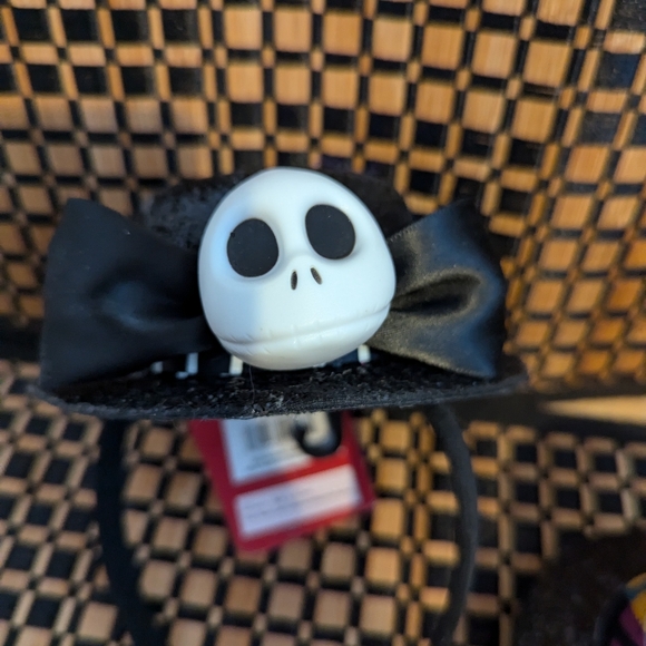 2 Disney nightmare before Christmas top hat headbands. Jack and Sally - Picture 4 of 4